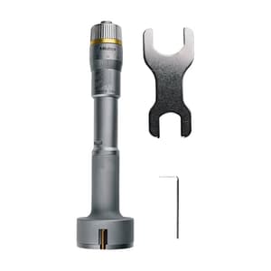 Mitutoyo 40 - 50 mm Three Point Holtest Internal Micrometer with TiN-coated Contact Points, 368-169