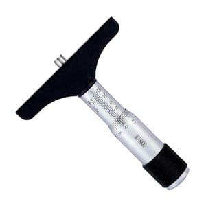 Baker 0 - 25 mm Metric Depth Micrometer, MMC25-1DM60