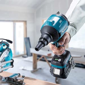 Makita 18V LXT BL Cordless Dust Blower with Rapid Charger & 1 Pcs 5.0Ah Batteries, DAS180RT