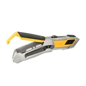Dewalt 61 mm Deadbolt Mechanism Premium Folding Retractable Utility Knife With 3 Replaceable Blades, DWHT0-10296