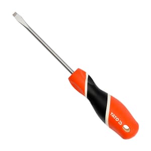 Yato 100 mm (Blade Length) x 5 mm (Blade Dia) Slotted Screwdriver, YT-25908
