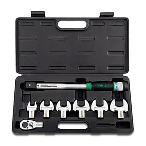 Toptul 8 Pcs / 10 - 80 Nm Open Jaw Torque Wrench (1/2 Sq. Drive), GAAI0801