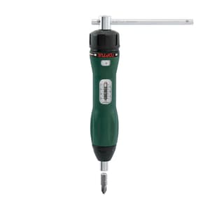 Toptul 1.5 Nm - 8 Nm 2 Pcs 1/4" Dr. Torque Screwdriver Set, GCAI0202