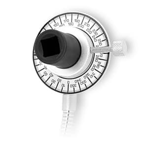 Toptul 360° 1/2"(F) x 1/2"(M) Angular Torque Gauge, JDAW1601
