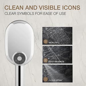 Kohler Statement Multi-Function Oblong Hand Shower With Katalyst Technology In Polished Chrome Finish, K-26284IN-CP