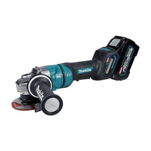 Makita 40Vmax XGT BL 100 mm (4") Cordless Angle Grinder with Anti-Restart Function & Electric Brake (Bare Tool), GA048GZ