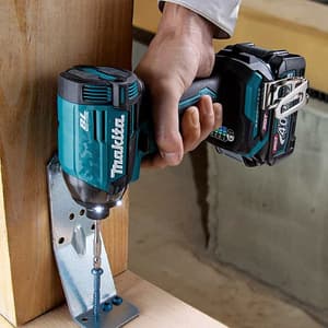 Makita 40Vmax XGT BL 6.35 mm (1/4") Cordless Impact Driver (Bare Tool), TD002GZ01