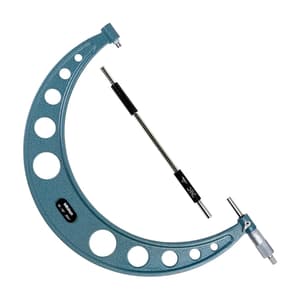 Mitutoyo 12 - 13 inch Outside Micrometer with Ratchet Stop, 103-189