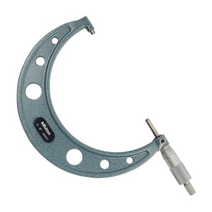 Mitutoyo 5 - 6 inch Outside Micrometer with Ratchet Stop, 103-220