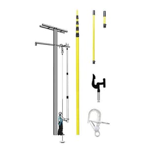 Karam Telescopic Pole With Aluminium Anchorage Hook PN 154, PN-815