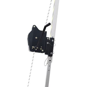 Karam Captive Winch With 100 Mtr Kernmantle Semi Static Rope With Mounting Bracket, PN 818C(DP)
