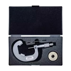 Mitutoyo 40 - 55 mm V-Anvil Micrometer with Carbide Tip (3 Flute), 114-104