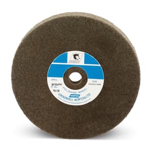 Norton Bear-Tex 200 x 25 mm / U5SVF Unified Polishing Wheel 'U' Series (Pack Of 20 Pcs), UX217