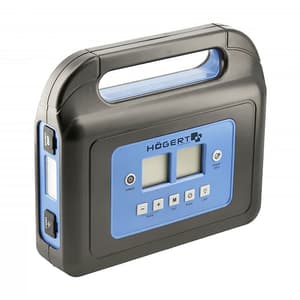 Hogert 400A Jump Starter with Built-in Compressor, HT8G624