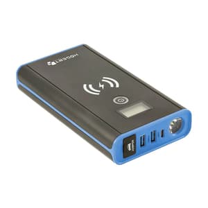Hogert 400A Lithium jump starter with wireless charger, HT8G623