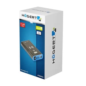 Hogert 400A Lithium jump starter with wireless charger, HT8G623