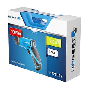 Hogert 7.2V / 1.5 Ah Li-ion Cordless Screwdriver, HT2E217