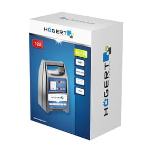 Hogert 6V – 12V Electronic Battery Charger, HT8G614
