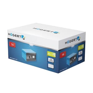 Hogert 6V - 12V Electronic Battery Charger, HT8G611
