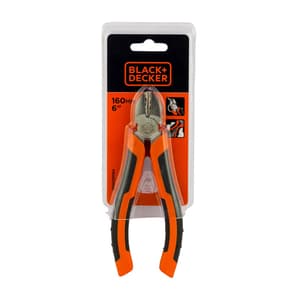 Black+Decker 7 inch / 180 mm Diagonal Cutting Pliers, BDHT81585