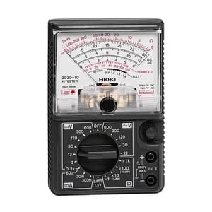Hioki 20 KOhm / V Basic Analog Tester Multimeter, 3030-10