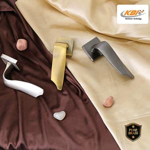 KBI Sleem Rose C.P. Mortise Handle