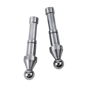 Mitutoyo 7.144 mm Dia. Interchangeable Ball Anvil-spindle Tip for Gear Tooth Micrometers, 124-817