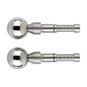 Mitutoyo 8.731 mm Dia. Interchangeable Ball Anvil-spindle Tip for Gear Tooth Micrometers, 124-820