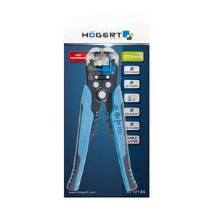 Hogert 8 inch / 205 mm Automatic Insulation Stripper Plier, HT1P184