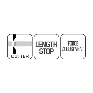 Hogert 7 inch / 170 mm Automatic Wire Stripper Plier, HT1P185