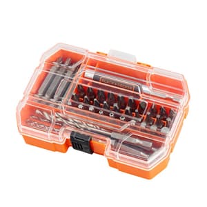 Black & Decker Screwdriver Bits & Drill Bits Set (Pack of 45 pcs), A7234-XJ