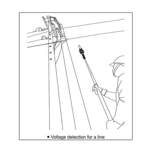 Kusam-Meco 50V - 132kV Non-Contact High Voltage Detector, 277HP