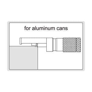 Insize 0 - 13 mm Seam Micrometer for Aluminum Cans, 3293-132
