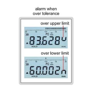 Insize 0 - 25 mm Wireless Digital Blade Micrometer / Snap Gauge (Type B), 3352-252WL