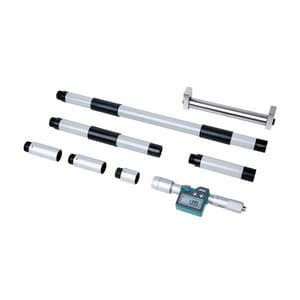 Insize 150 - 1000 mm Digital Tubular Inside Micrometer with Extension Rods, 3521-1000