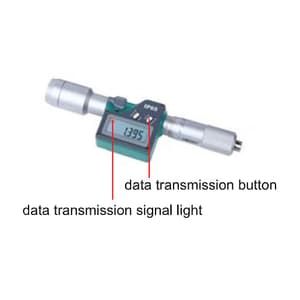 Insize 150 - 1000 mm Digital Tubular Inside Micrometer with Extension Rods, 3521-1000
