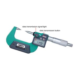 Insize 25 - 50 mm Digital Point Micrometer (Type B), 3530-50BA