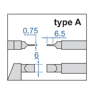 Insize 25 - 50 mm Digital Blade Micrometer (Type A), 3532-50A