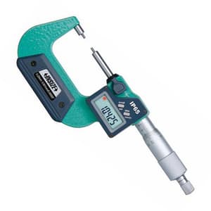 Insize 0 - 25 mm Digital Spline Micrometer (Type A), 3533-25A