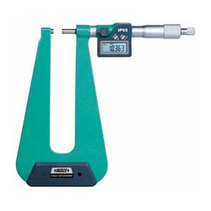 Insize 0 - 25 mm Digital Sheet Metal Micrometer (Type A), 3539-253A