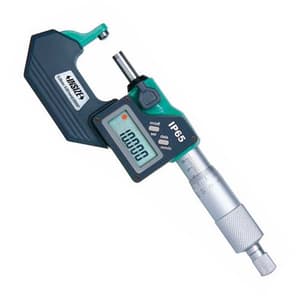 Insize 0 - 25 mm Digital Spherical Anvil Tube Micrometer (Type B), 3560-25SA