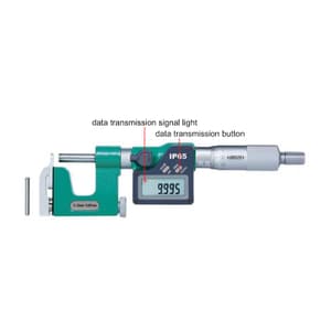 Insize 25 - 50 mm Digital Interchangeable Anvil Micrometer, 3562-50A