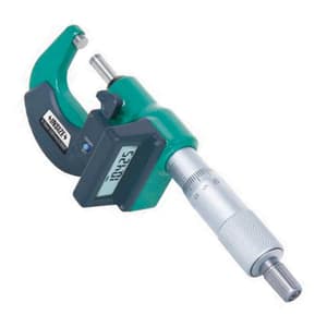 Insize 0 - 25 mm Digital Verticle Micrometer (Type A), 3565-25A