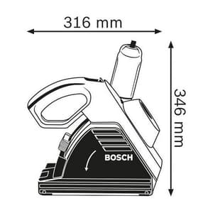 Bosch 150mm 1400W Professional Wall Chaser, GNF 35 CA