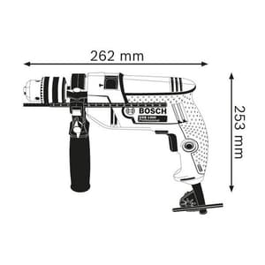 Bosch 13mm 550W Professional Impact Drill, GSB 550 XL kit