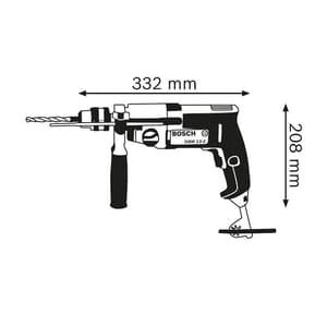 Bosch 13mm 550W Professional Rotary Drill, GBM 13-2