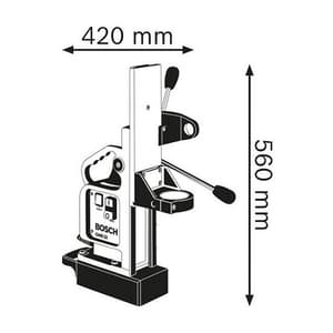 Bosch 95W Professional Magnetic Drill Stand, GMB 32