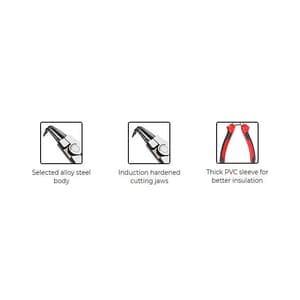 Freemans 7 inch / 175 mm External Bent Nose Circlip Plier, FCB+07E