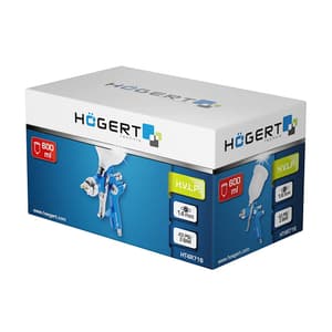 Hogert 600 ml / 1.4 mm Spray Gun With Top Cup, HT4R716