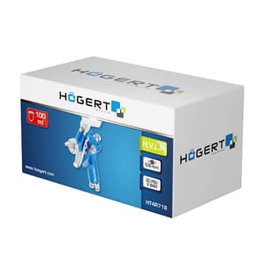 Hogert 100 ml / 1.4 mm Spray Gun With Top Cup, HT4R718